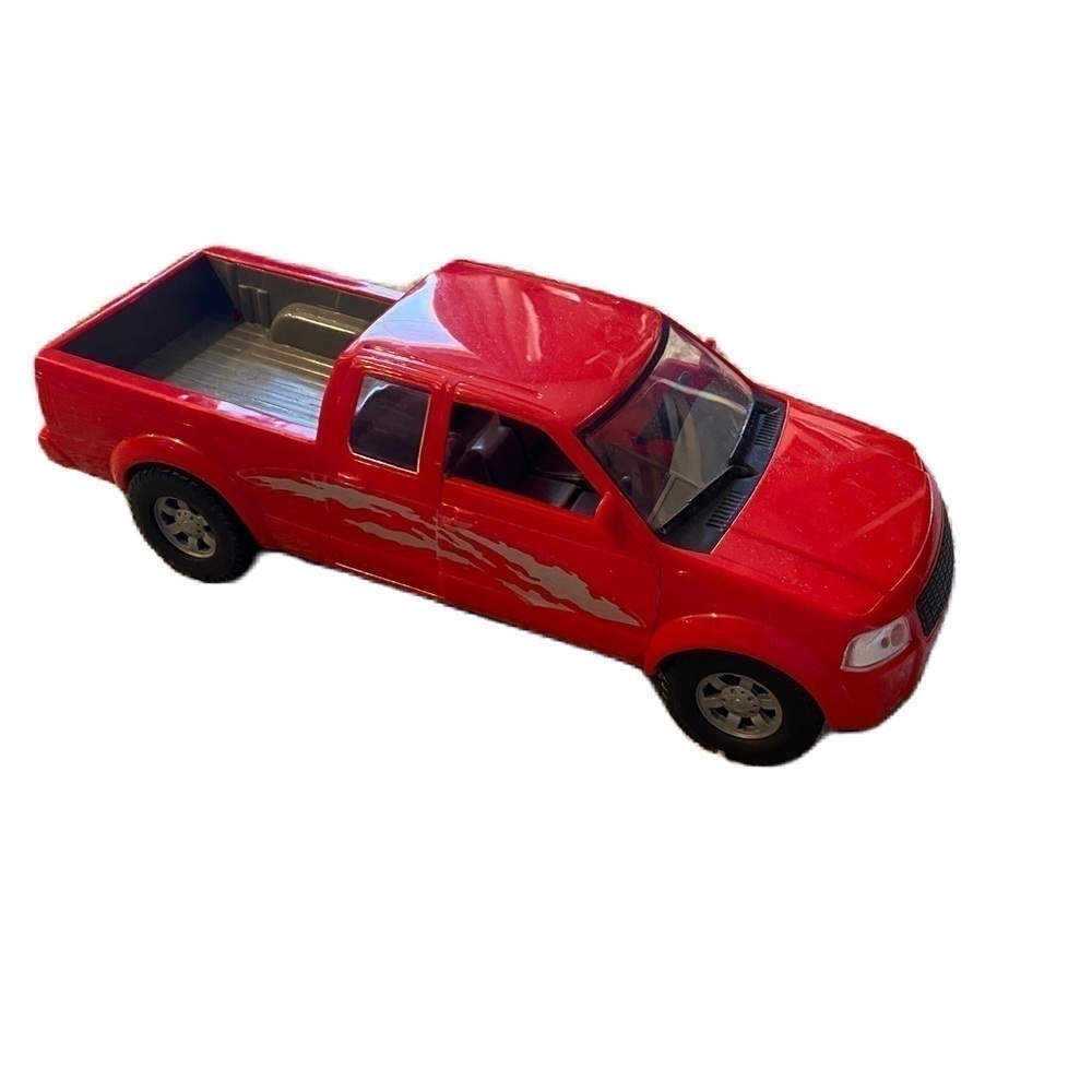 Ford F-150 Pickup Truck Toy Kids Red Double Cab